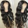 13x1 Straight Wig T Part Middle Lace Human Hair Wigs Pre Plucked Wig With Baby Hair Lace Front Wig Brazilian Remy Hair Wig  