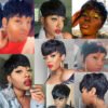 Fashiolong Black Women's Wigs Synthetic  